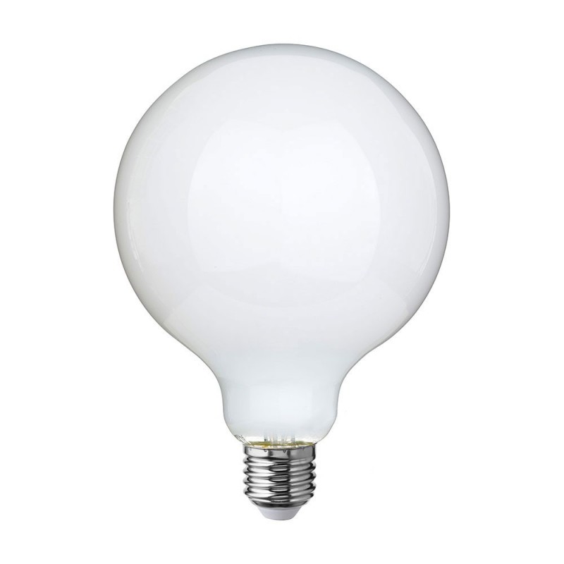 LED Milky Globe G125 18W 2452Lm E27 2700K Filament Bulb