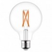 LED SMART WI-FI Light Bulb Globe G125 Transparent with Filament 6.5W 806Lm E27 Dimmable