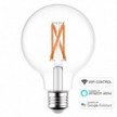 LED SMART WI-FI Light Bulb Globe G125 Transparent with Filament 6.5W 806Lm E27 Dimmable