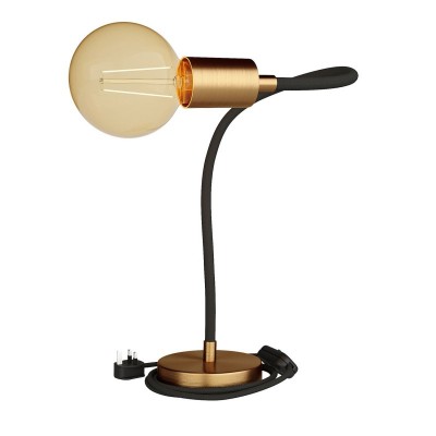 Table Flex flexible table lamp providing diffused light - Brushed bronze