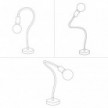 Table Flex flexible table lamp providing diffused light