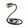 GU1d-one flexible lamp without base with mini LED spotlight