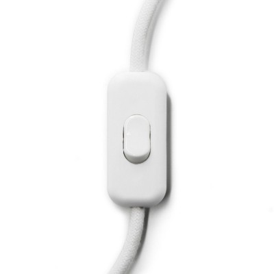 Double Pole in-line Switch - White