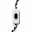 Inline single-pole switch Creative Switch White