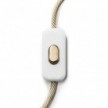 Inline single-pole switch Creative Switch White