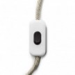 Inline single-pole switch Creative Switch White