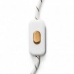 Inline single-pole switch Creative Switch White