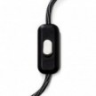 Inline single-pole switch Creative Switch Black