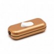 Inline single-pole switch Creative Switch Brushed Copper