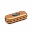 Inline single-pole switch Creative Switch Brushed Copper