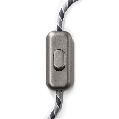 Inline single-pole switch Creative Switch Brushed Titanium - Titanium