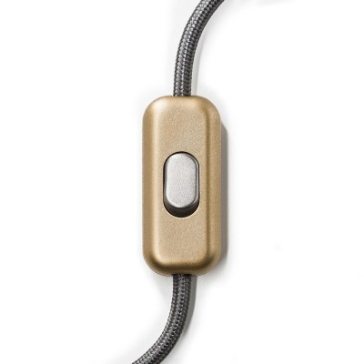 Inline single-pole switch Creative Switch Brushed Bronze - Titanium