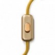 Inline single-pole switch Creative Switch Brushed Bronze