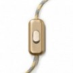 Inline single-pole switch Creative Switch Brushed Bronze