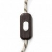 Inline single-pole switch Creative Switch Wenge