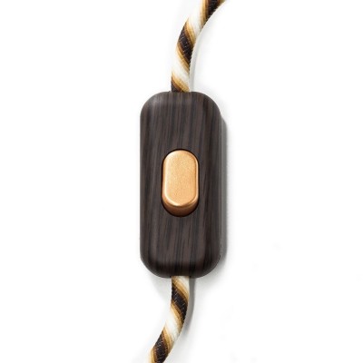 Inline single-pole switch Creative Switch Wenge - Copper