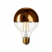 Flex 90 ceiling lamp flexible provides diffused light with LED G95 light bulb