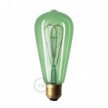 Flex 90 ceiling lamp flexible provides diffused light with LED ST64 light bulb