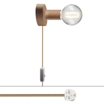 Spostaluce wooden Lamp - Neutral - RN06