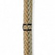 SnakeBis Chord - Plug-in lamp with jute twisted cable