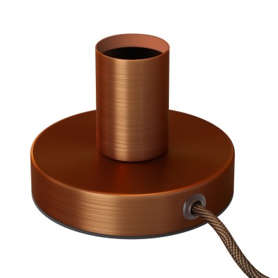 Posaluce - Metal table lamp - Brushed copper