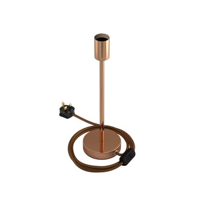 Alzaluce - Metal table lamp - Copper