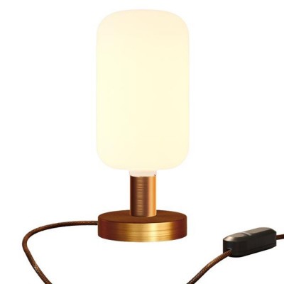 Posaluce Candy Metal Table Lamp - Brushed copper