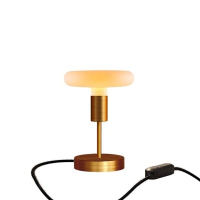 Alzaluce Dash Metal Table Lamp - Brushed copper