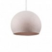 Dome Lampshade in fiber - 100% handmade - PROMO