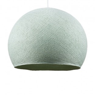 Dome Lampshade in fiber - 100% handmade - PROMO - Light Blue Polyester