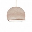 Dome Lampshade in fiber - 100% handmade - PROMO