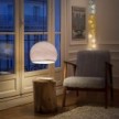 Dome Lampshade in fiber - 100% handmade - PROMO