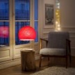 Dome Lampshade in fiber - 100% handmade - PROMO