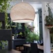 Dome Lampshade in fiber - 100% handmade - PROMO