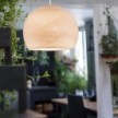 Dome Lampshade in fiber - 100% handmade - PROMO