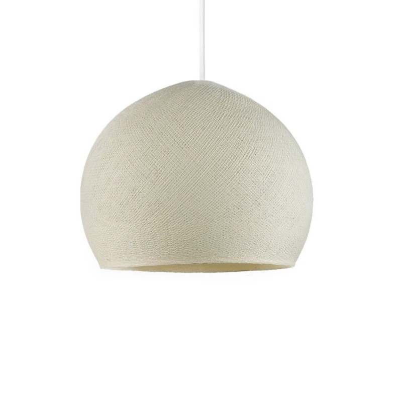 Dome Lampshade in fiber - 100% handmade - PROMO