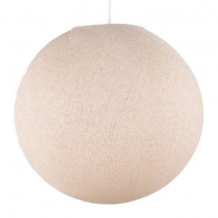 Sphere Lampshade in fiber - 100% handmade - PROMO - Linen Polyester