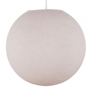 Sphere Lampshade in fiber - 100% handmade - PROMO - Pale Pink Polyester