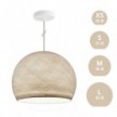 Suspension Lamp with Dome Lampshade