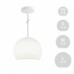 Suspension Lamp with Dome Lampshade