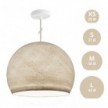 Suspension Lamp with Dome Lampshade