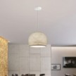 Suspension Lamp with Dome Lampshade