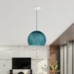 Suspension Lamp with Dome Lampshade