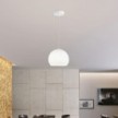 Suspension Lamp with Dome Lampshade