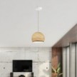 Suspension Lamp with Dome Lampshade