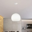 Suspension Lamp with Dome Lampshade