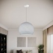 Suspension Lamp with Dome Lampshade