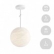 Suspension Lamp with Sphere Lampshade