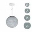 Suspension Lamp with Sphere Lampshade