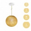 Suspension Lamp with Sphere Lampshade